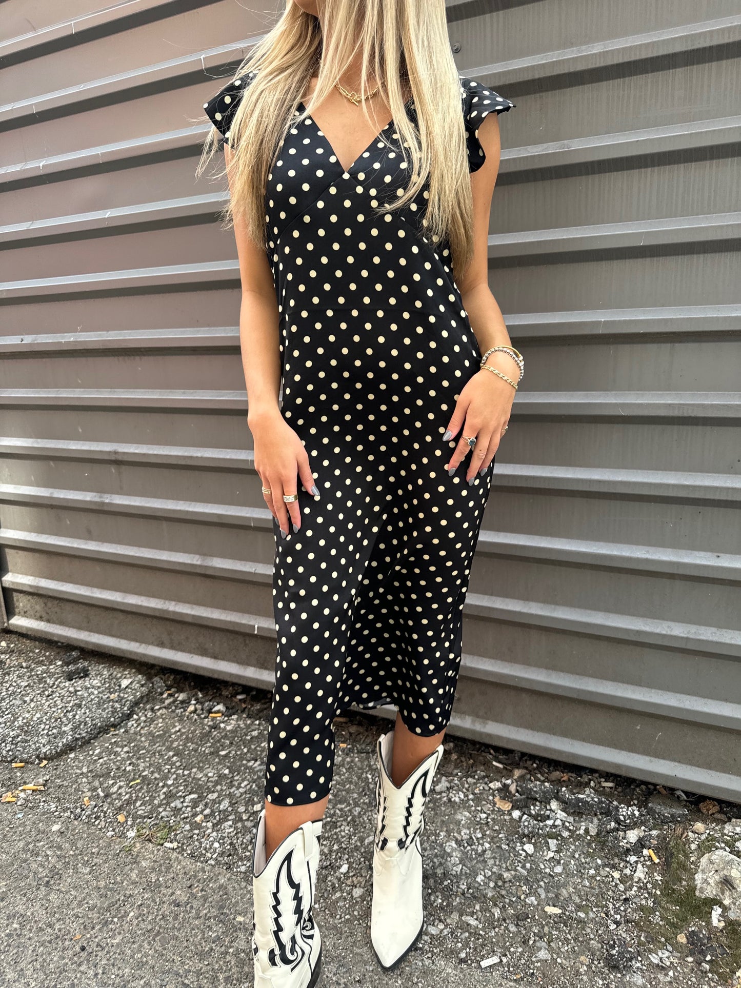 VIVIAN POLKA DOT DRESS