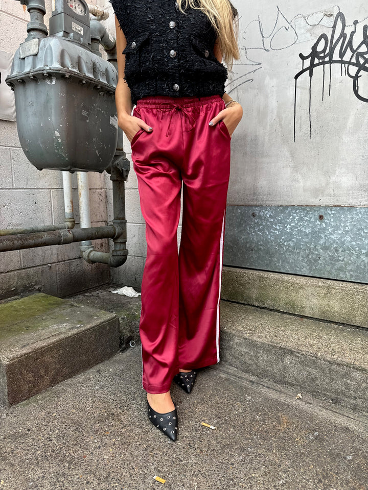 COLT TRACK PANTS IN WINE