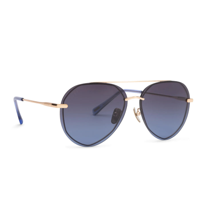 DIFF LENOX IN GOLD BLUE GRADIENT