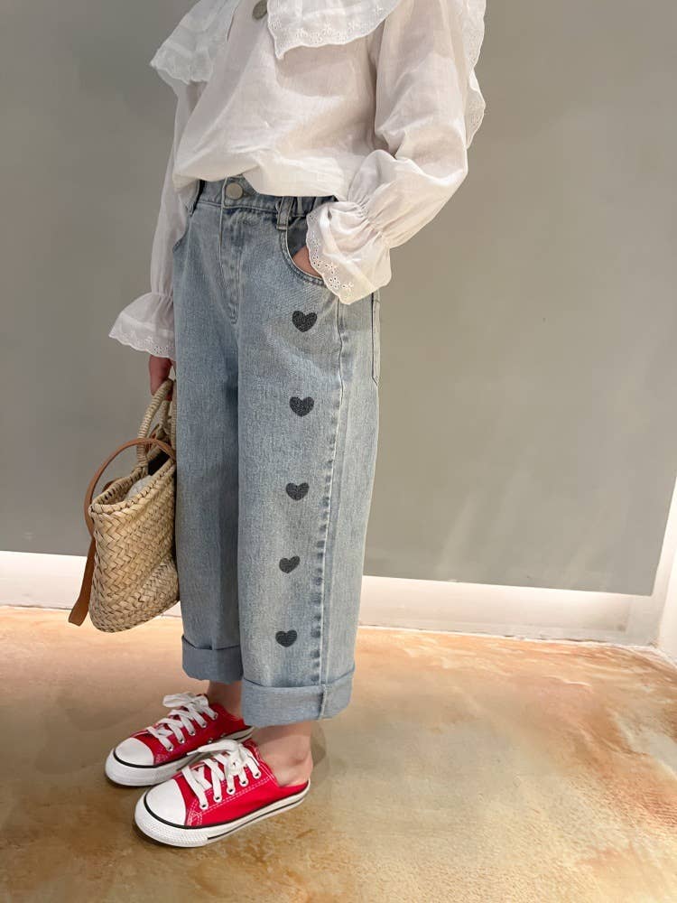 LOVE BUG WIDE LEG JEAN