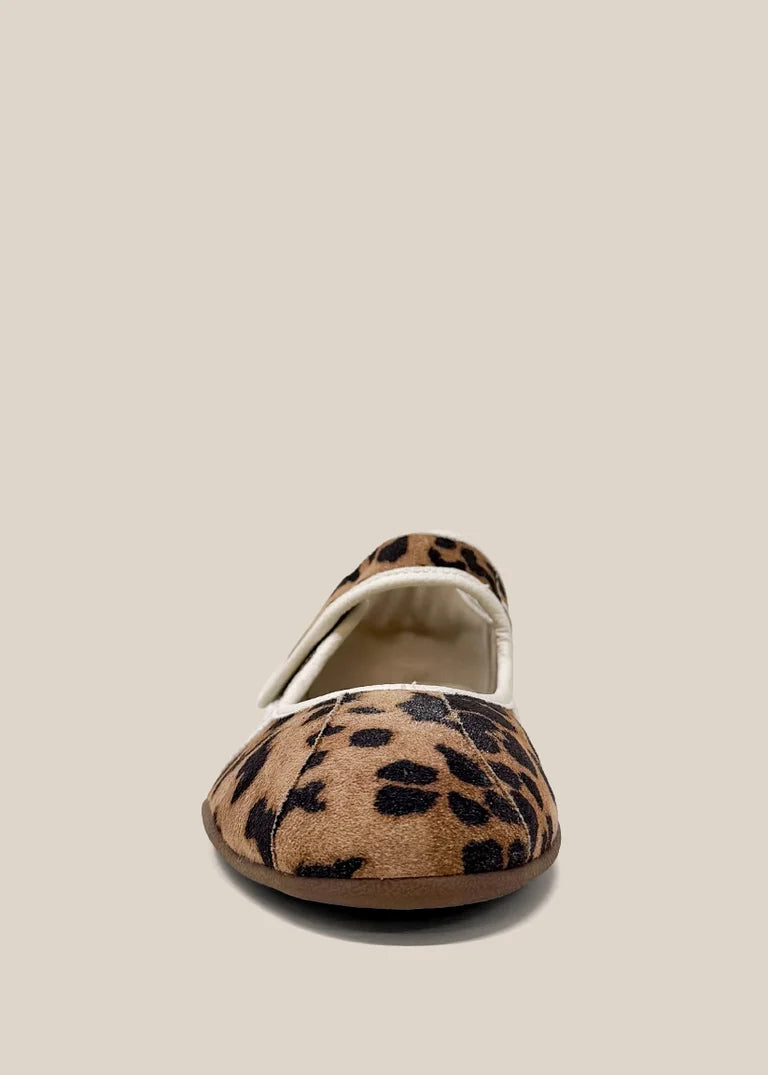 SCOUT LEOPARD MARY JANE FLATS