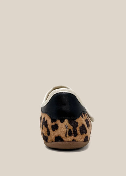 SCOUT LEOPARD MARY JANE FLATS