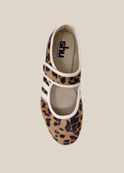SCOUT LEOPARD MARY JANE FLATS