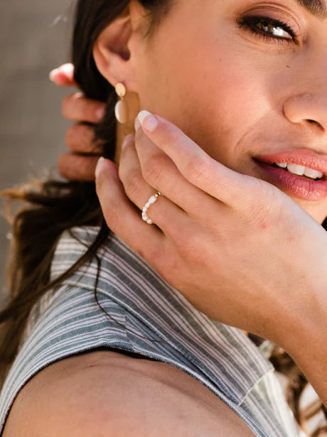 ABLE PEARL BEADED RING