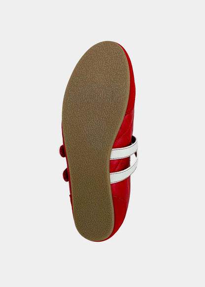 SALOME MARY JANE BALLET SNEAKER X RED