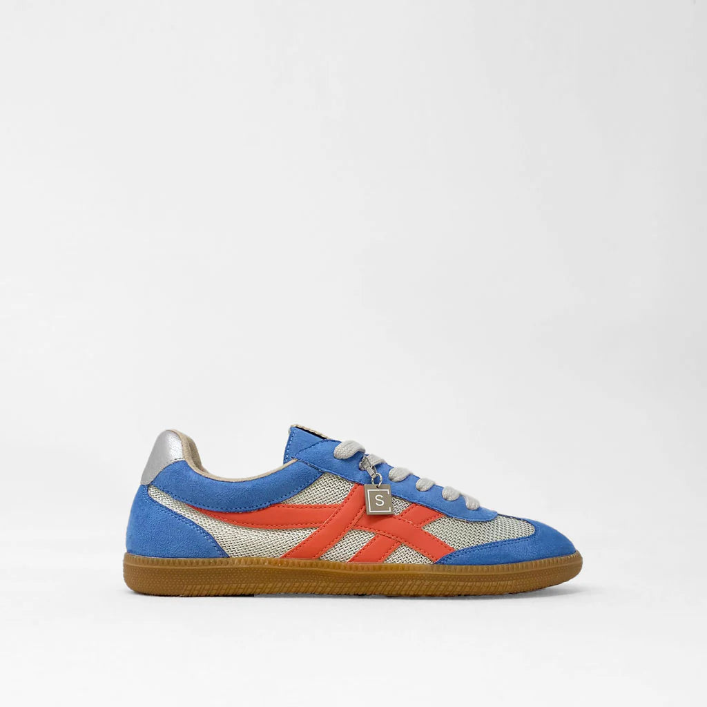 SHU SHOP SASHA BLUE SUEDE SNEAKER