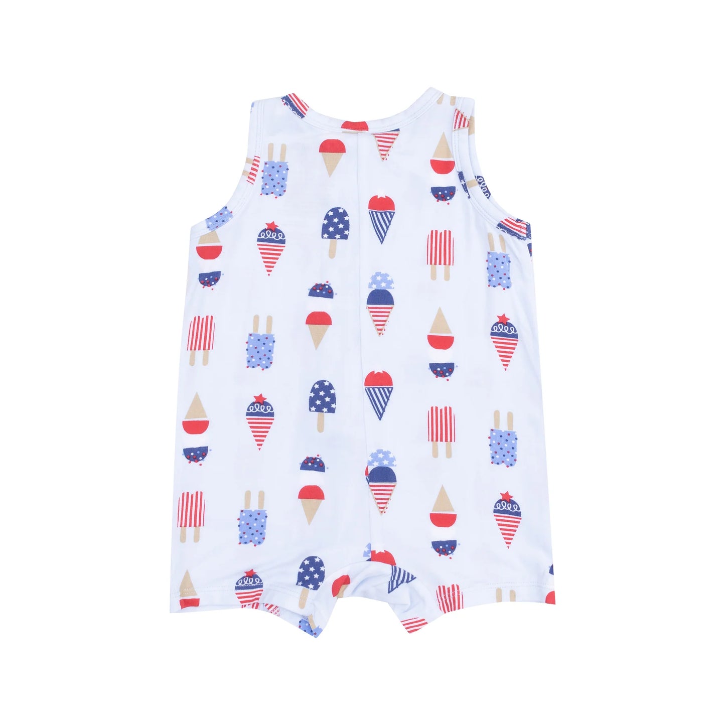 SLEEVELESS SHORTIE ROMPER X AMERICAN ICE CREAM BLUE