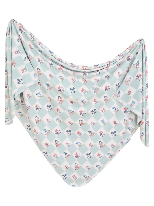 COPPER PEARL SWADDLE BLANKET IN MICKEY MOUSE & FRIENDS