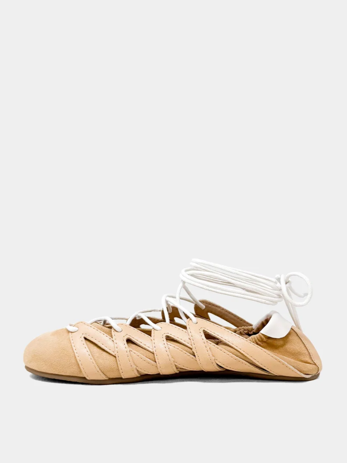 PAVLOVA FLAT X CAMEL SUEDE