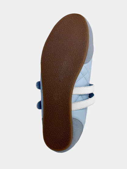 SALOME MARY JANE BALLET SNEAKER X LIGHT BLUE