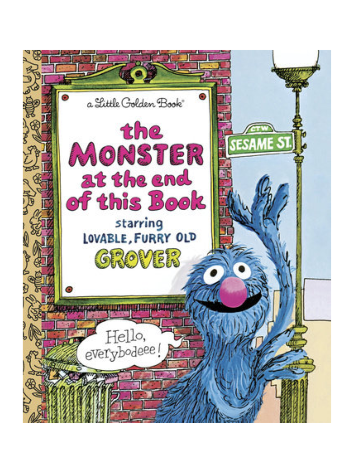 THE MONSTER AT THE END OF THIS BOOK LITTLE GOLDEN BOOK