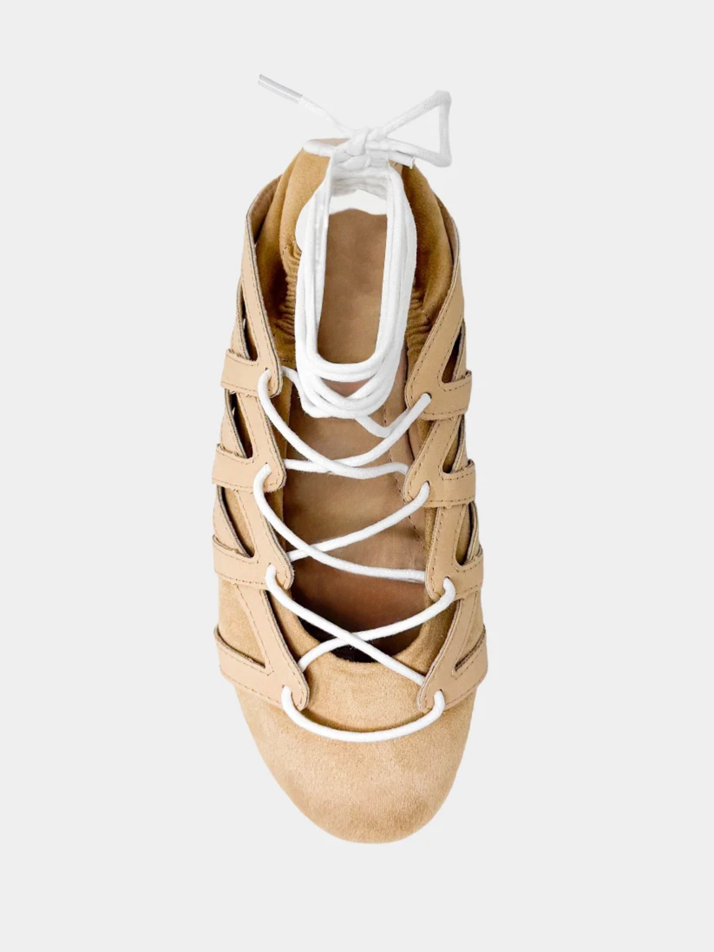 PAVLOVA FLAT X CAMEL SUEDE