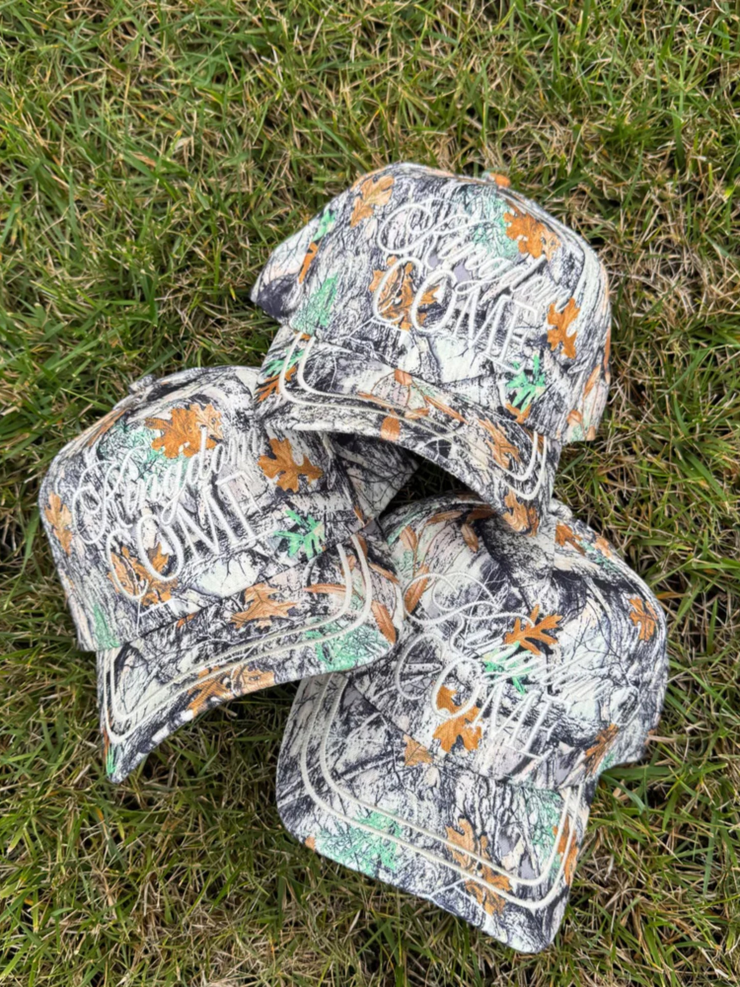 KINGDOM COME CAMO TRUCKER HAT