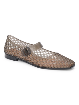 VICKY MARY JANE JELLY FLAT X SMOKE
