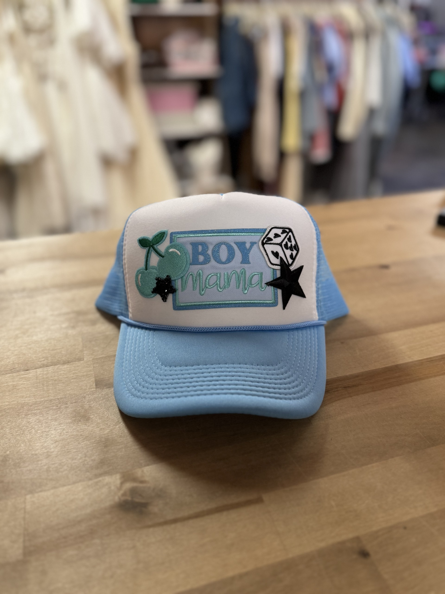 BOY MAMA TRUCKER HAT
