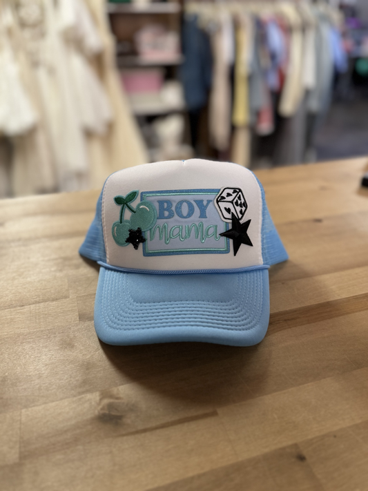 BOY MAMA TRUCKER HAT