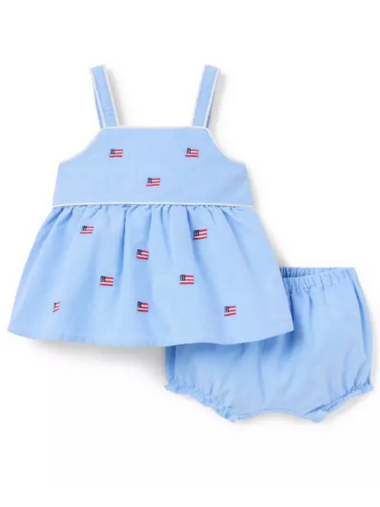 EMBROIDERED FLAG MATCHING SET