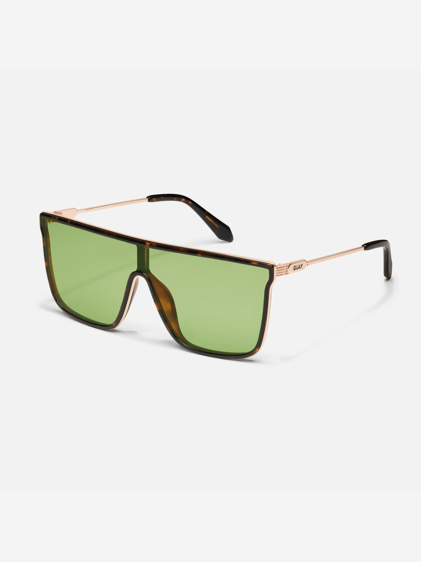 QUAY NIGHTFALL REMIXED SUNNIES X TORTOISE PISTACHIO