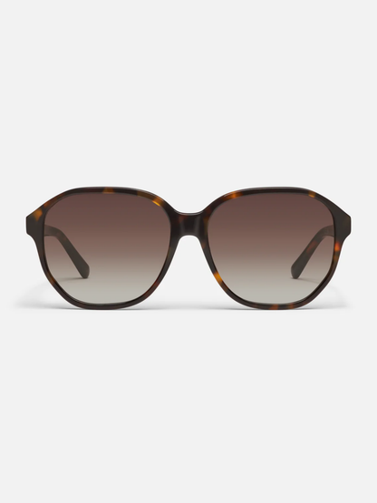 QUAY GUESS AGAIN SUNNIES X BROWN TORTOISE