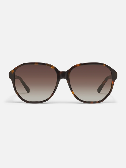 QUAY GUESS AGAIN SUNNIES X BROWN TORTOISE