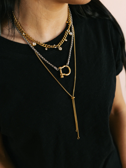 BÉLJOY TEEZO SCREW TOGGLE NECKLACE