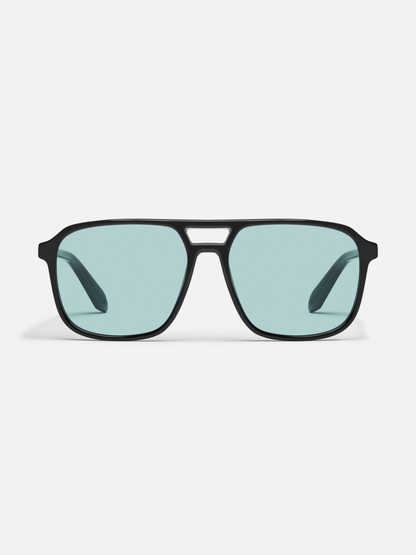 QUAY ON THE FLY SUNNIES X BLACK AQUA