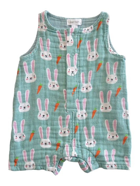 SLEEVELESS SHORTIE ROMPER X BROTHER BUNNY