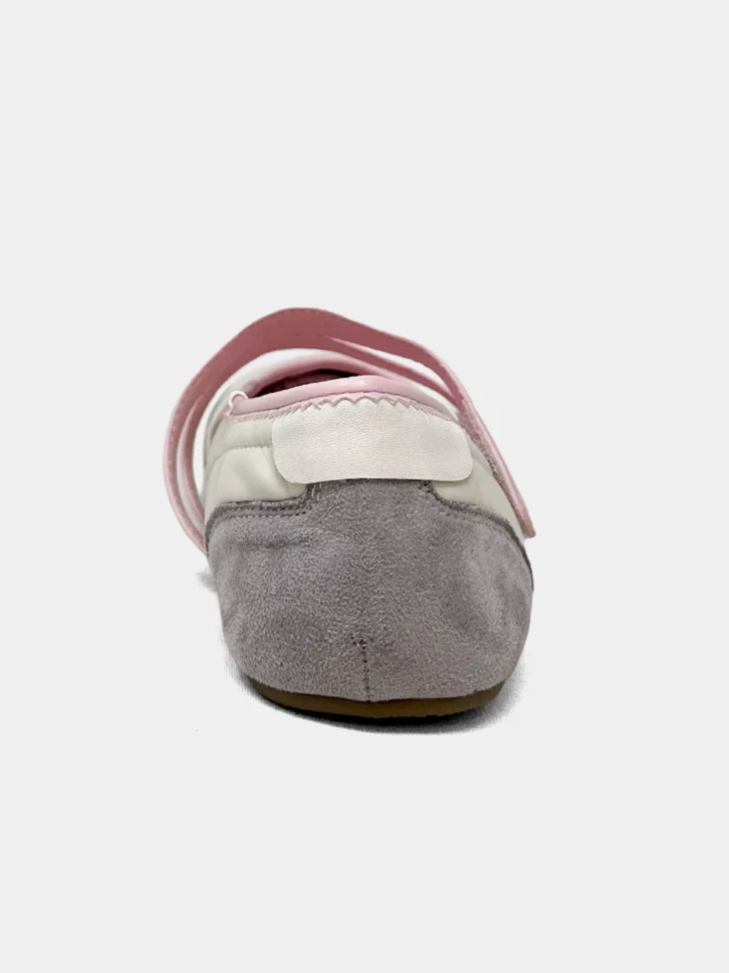 SALOME MARY JANE BALLET SNEAKER X LIGHT GREY &  PINK