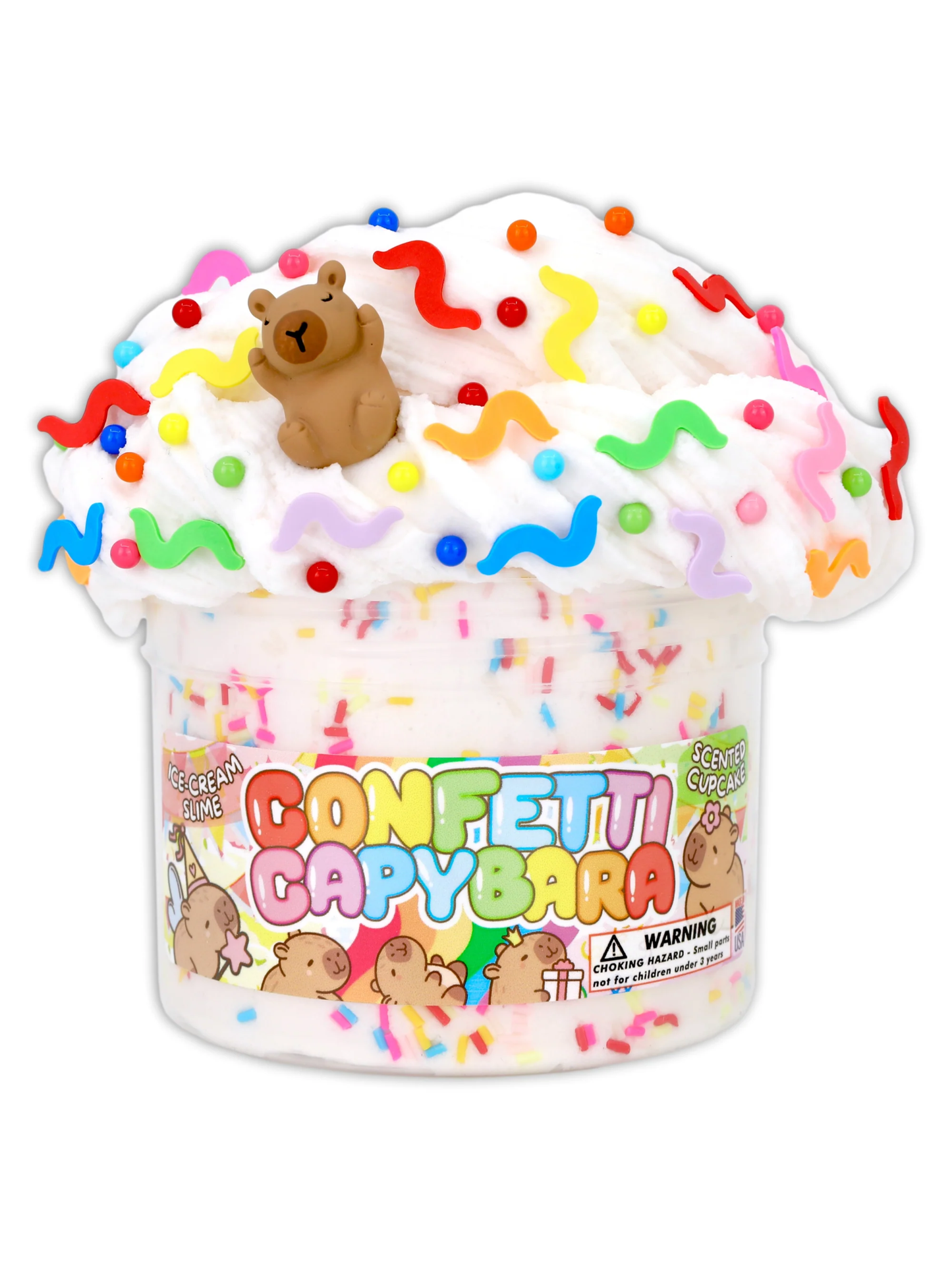 DOPE SLIMES X CONFETTI CAPYBARA