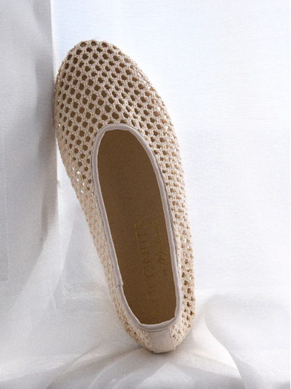 MARTA FLAT X IVORY