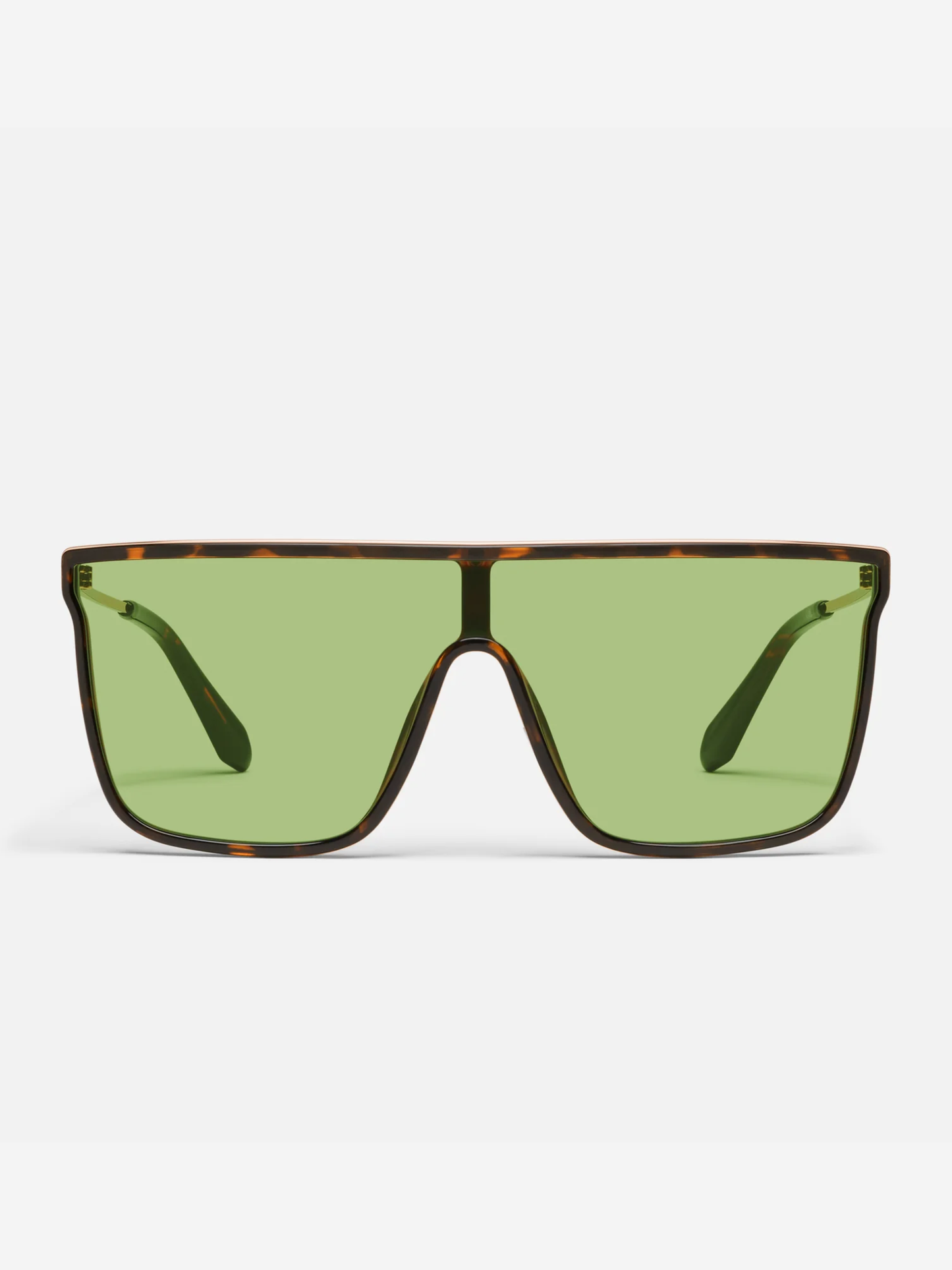 QUAY NIGHTFALL REMIXED SUNNIES X TORTOISE PISTACHIO
