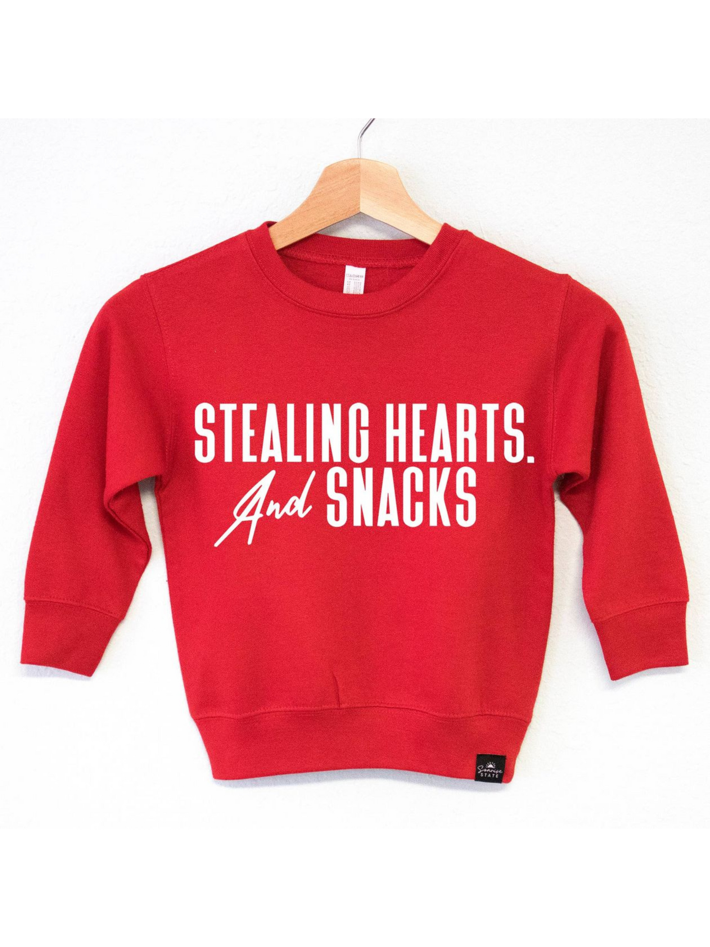 STEALING HEARTS AND SNACKS CREWNECK