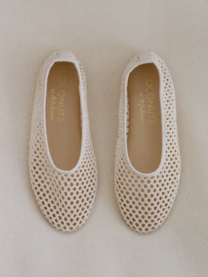 MARTA FLAT X IVORY