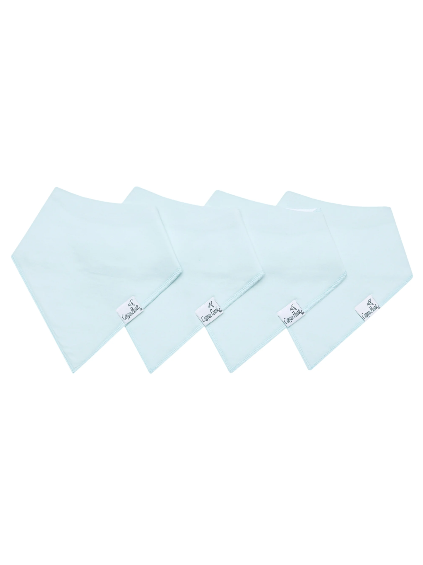 COPPER PEARL BANDANA BIBS IN AIR
