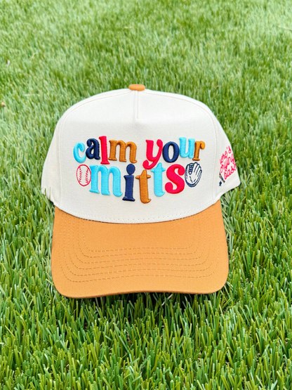 CALM YOUR MITTS TRUCKER HAT