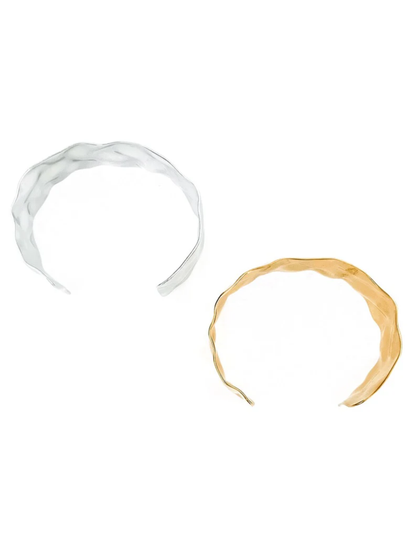 BÉLJOY BILLIE WAVE CUFF BRACELET X GOLD