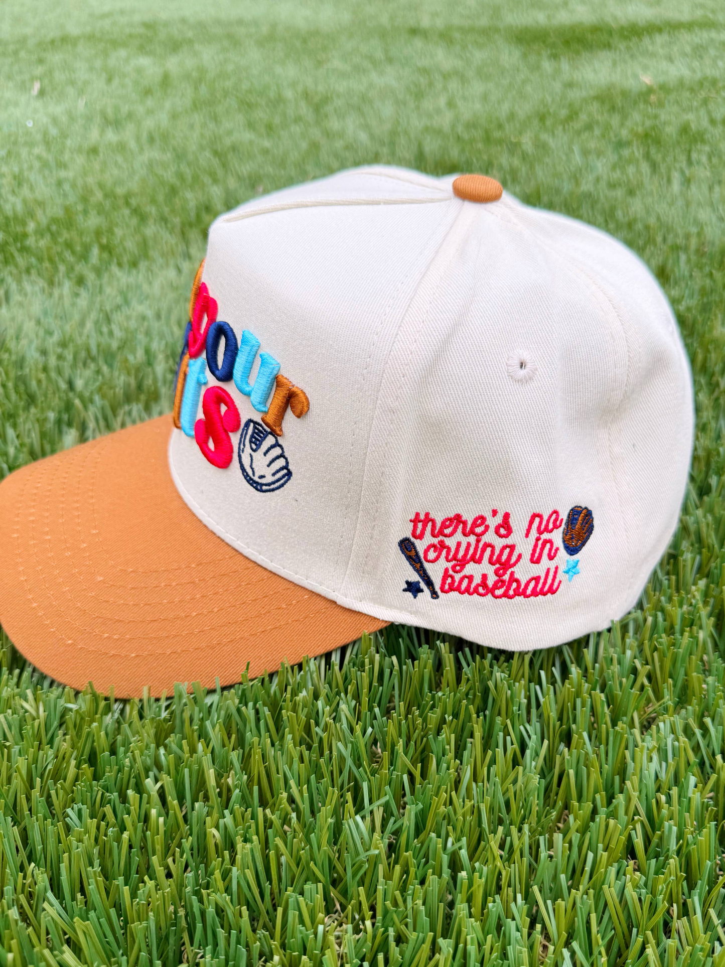 CALM YOUR MITTS TRUCKER HAT