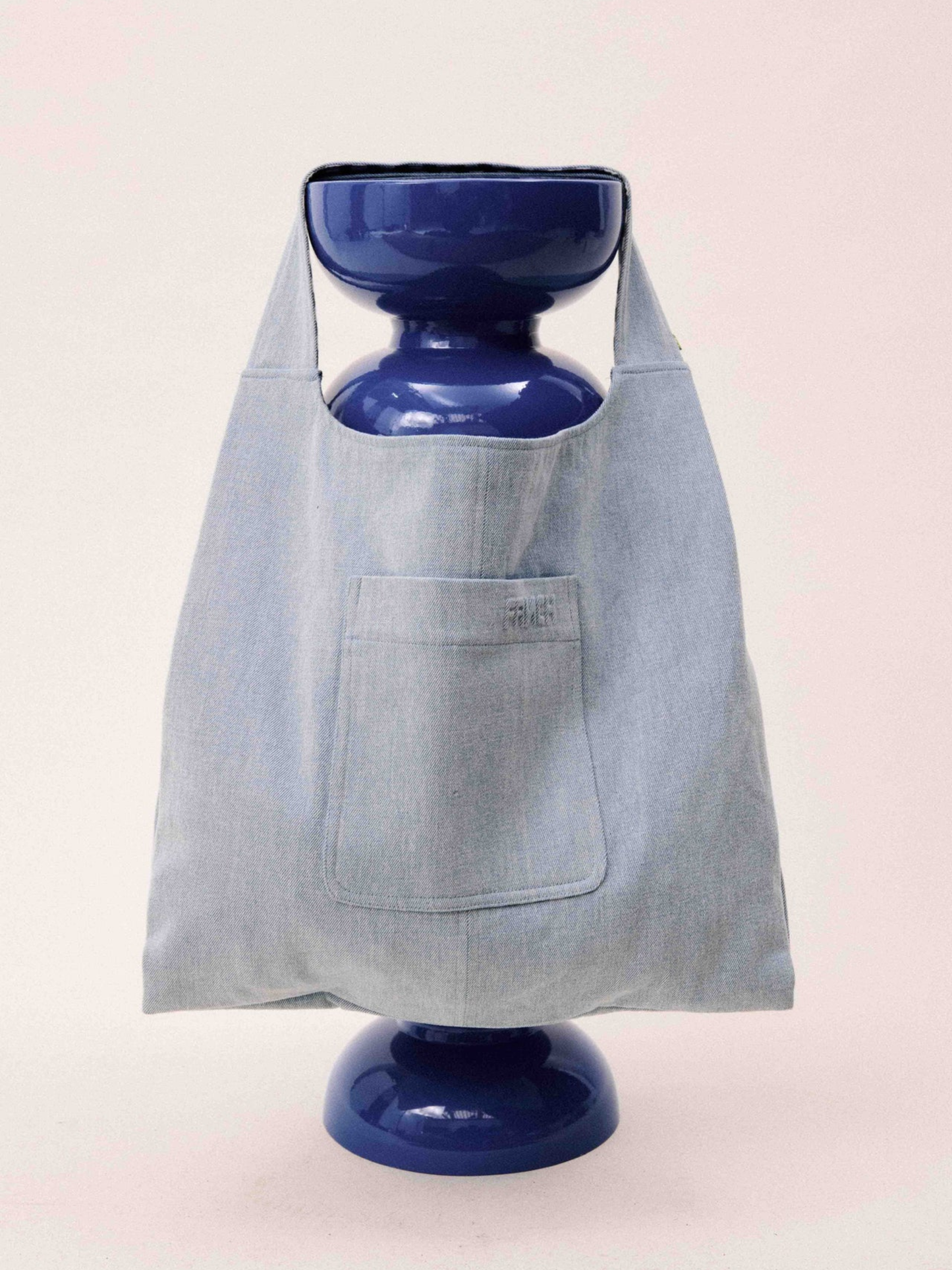 FRNCH TAYRONA DENIM BLUE BAG