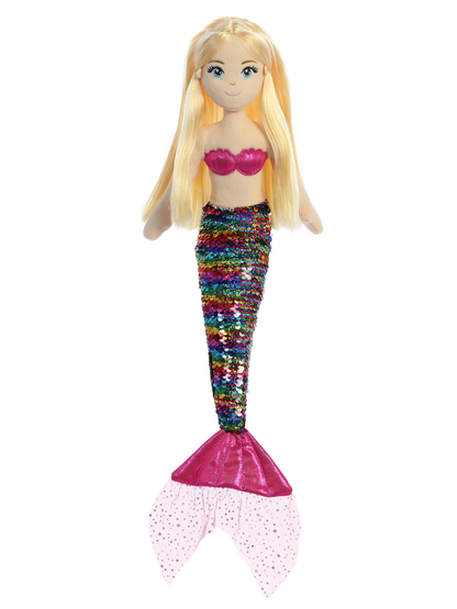 SEA SPARKLES™ ISLA SEQUIN MERMAID PLUSH