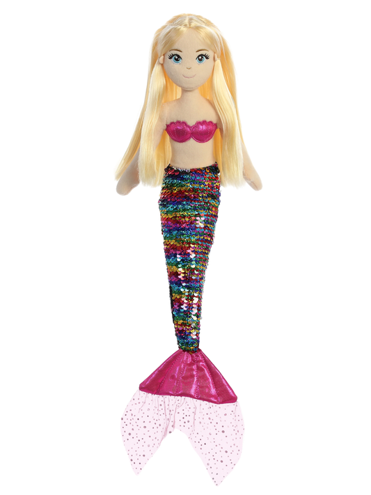 SEA SPARKLES™ ISLA SEQUIN MERMAID PLUSH