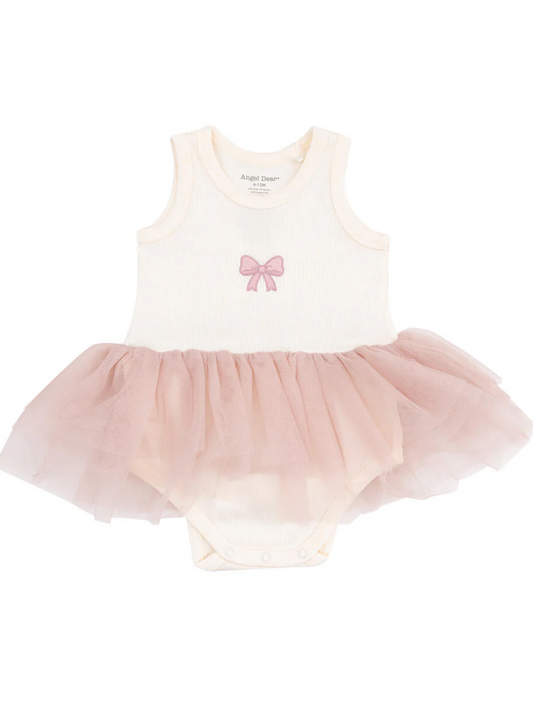 RIB TANK BODYSUIT TUTU X BOWS