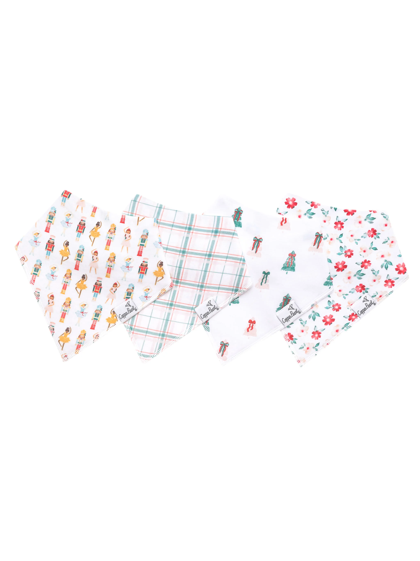 COPPER PEARL BANDANA BIBS IN JULIET