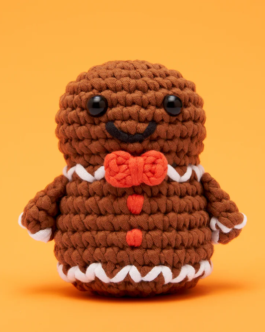 THE WOOBLES TED THE GINGERBREAD MAN CROCHET KIT