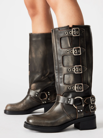 【追跡あり!】大人気！ Steve Madden ROCKY エンジニアブーツ 追跡あり!】大人気！ Steve Madden ROCKY エンジニアブーツ