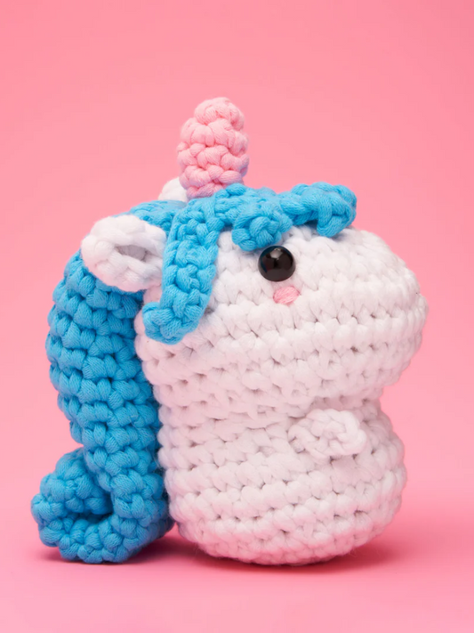 THE WOOBLES BILLY THE UNICORN CROCHET KIT