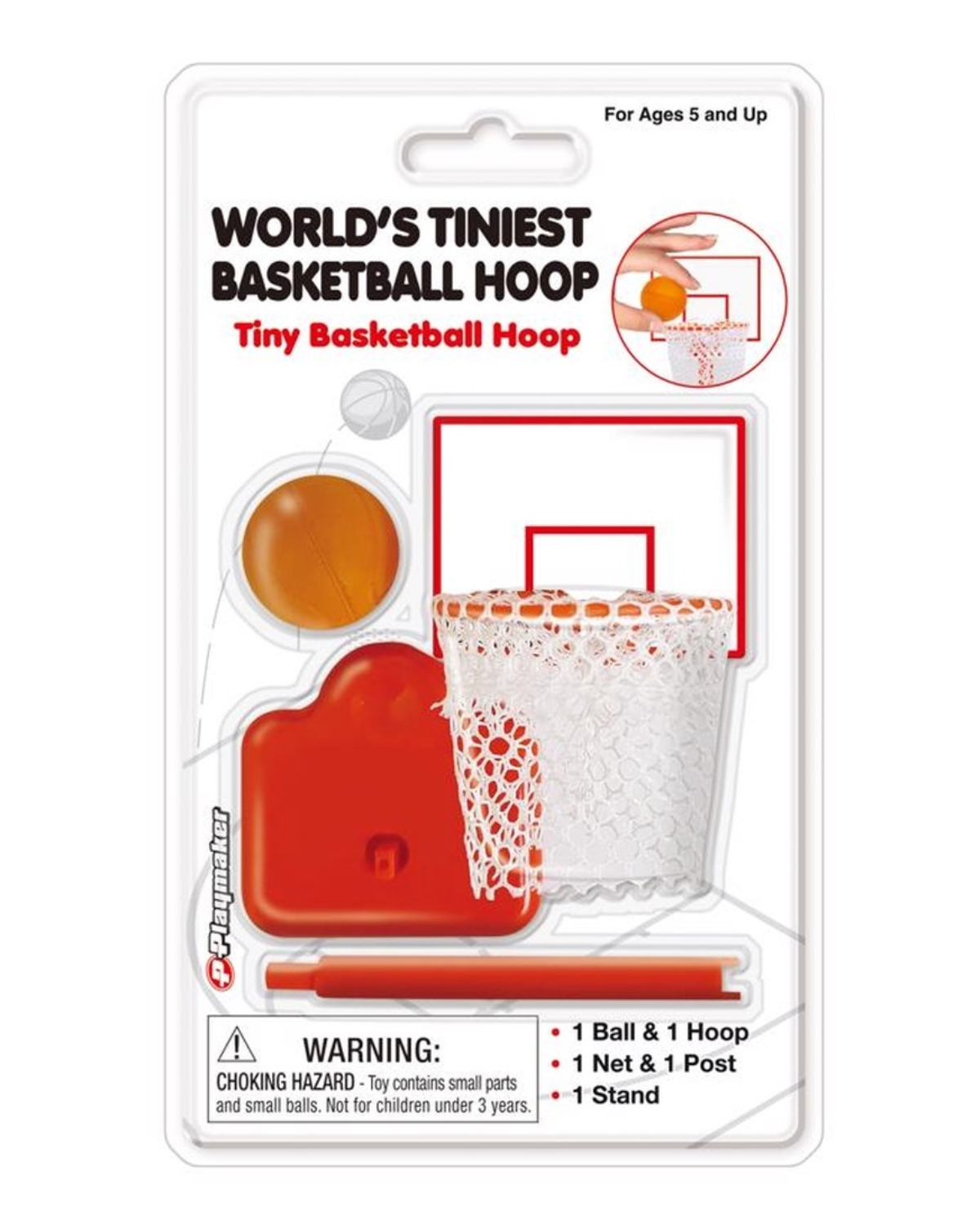WORLD'S TINIEST BASKETBALL HOOP
