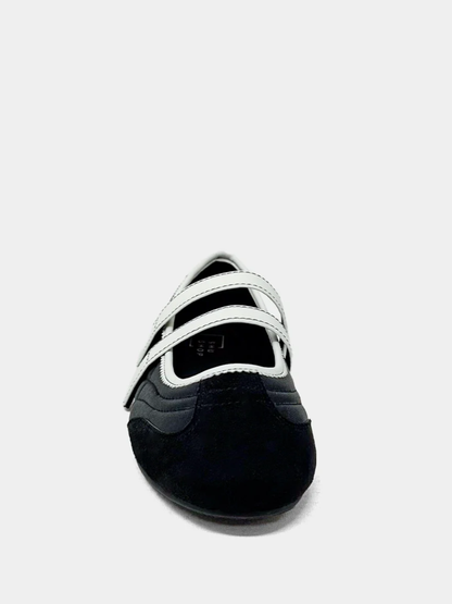 SALOME MARY JANE BALLET SNEAKER X BLACK