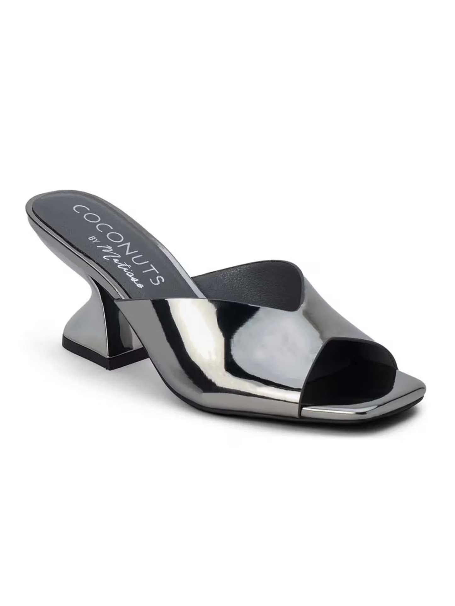 MATISSE SOIREE HEEL X PEWTER