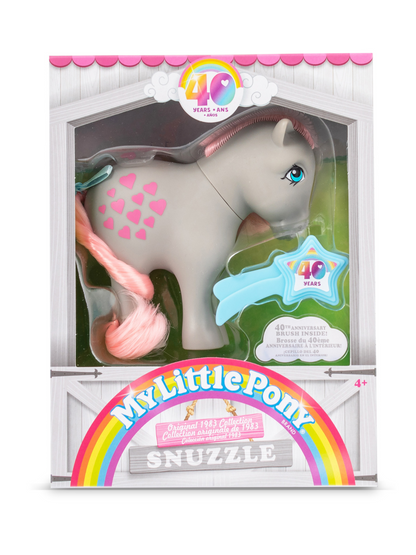 MY LITTLE PONY CLASSIC 4" COLLECTIBLE 40TH ANNIVERSARY PONIES