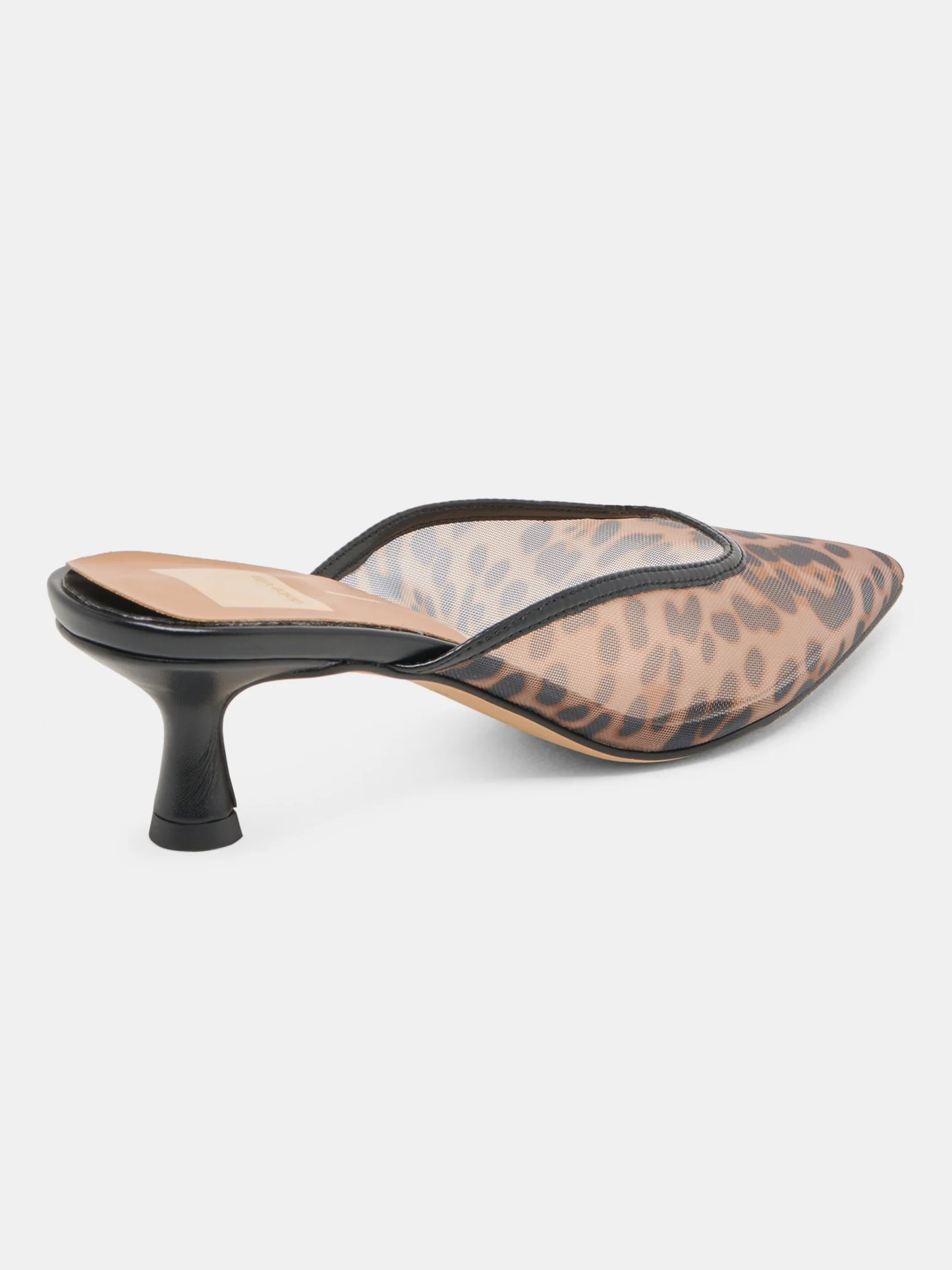 DOLCE VITA CLEO HEEL X LEOPARD MESH